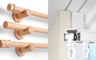 Curtain Rods vs. Curtain Tracks